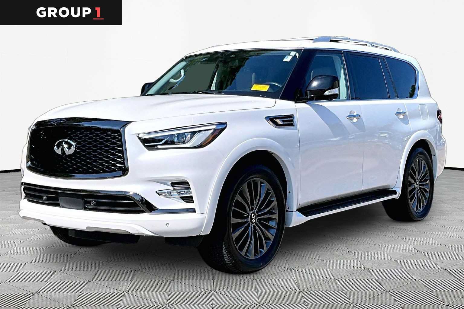 Used 2021 INFINITI QX80 Premium Select w/ Cargo Package AWD/4WD image 1