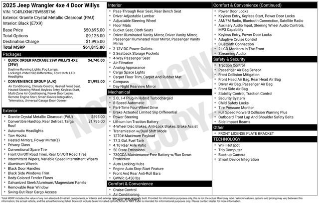 Used 2025 Jeep Wrangler Unlimited Sport S 4xe image 7