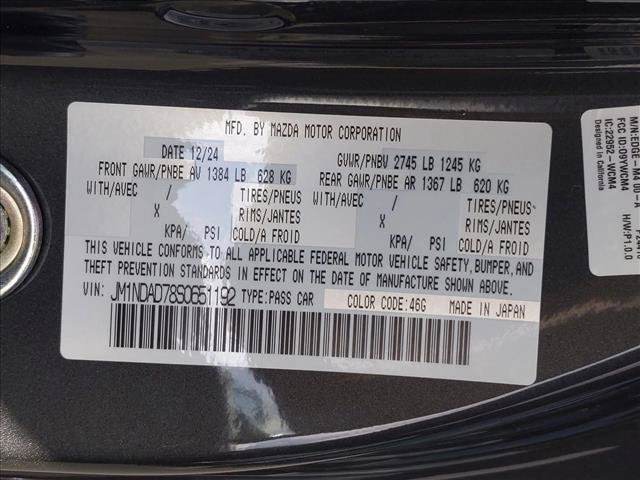 Used 2025 MAZDA MX-5 Miata Grand Touring RWD image 22
