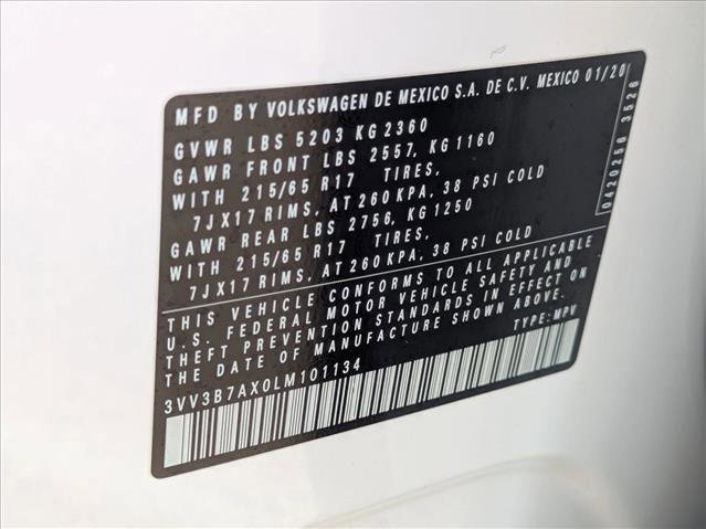 Used 2020 Volkswagen Tiguan SE w/ Panoramic Sunroof Package image 26