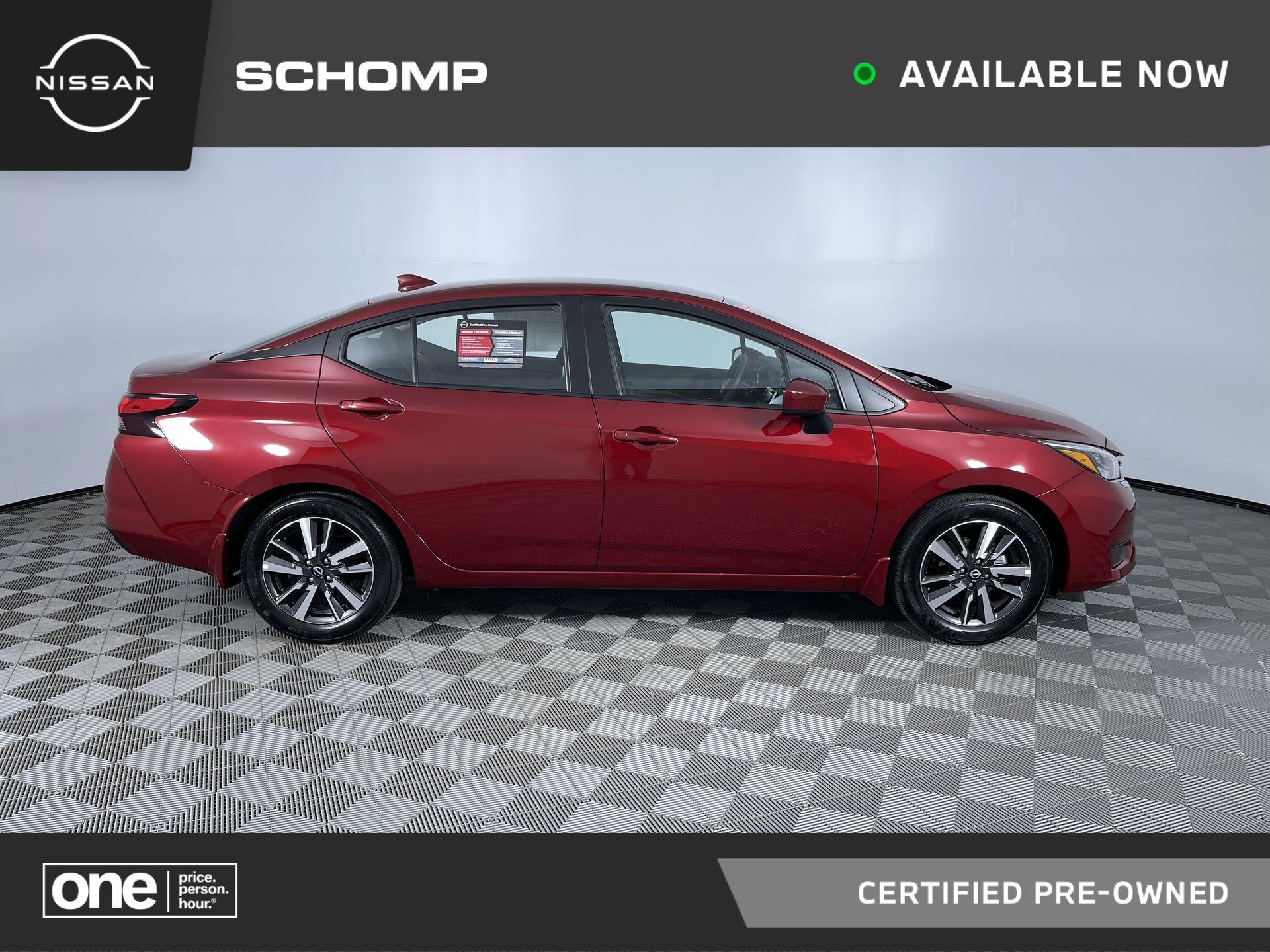 Certified 2025 Nissan Versa SV w/ Trunk Package FWD image 1