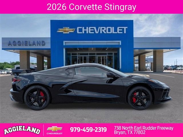 New 2026 Chevrolet Corvette Stingray Premium Cpe w/ Z51 Performance Package RWD image 2
