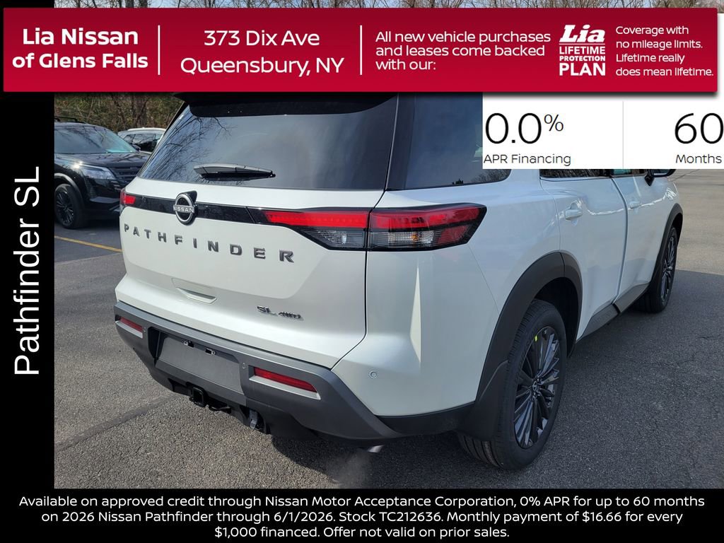 New 2026 Nissan Pathfinder SL w/ SL Premium Package AWD/4WD image 3