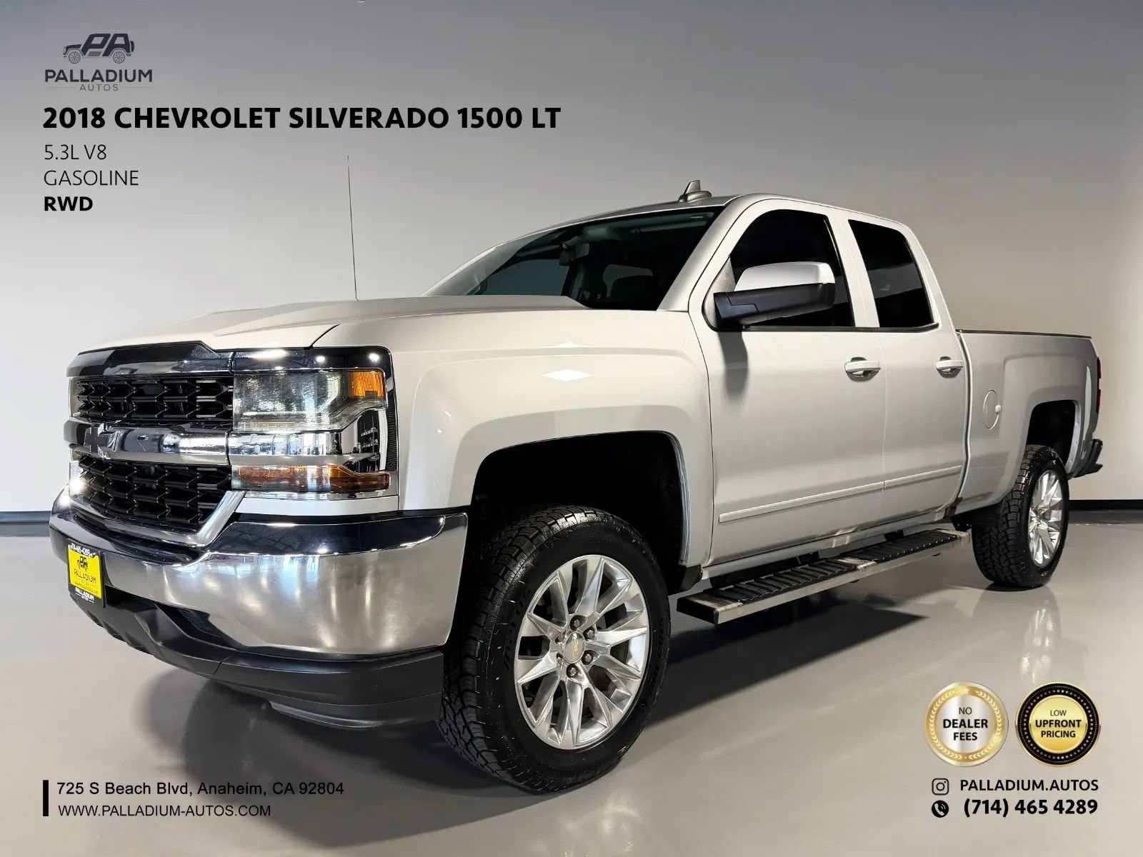 Used 2018 Chevrolet Silverado 1500 LT RWD image 1
