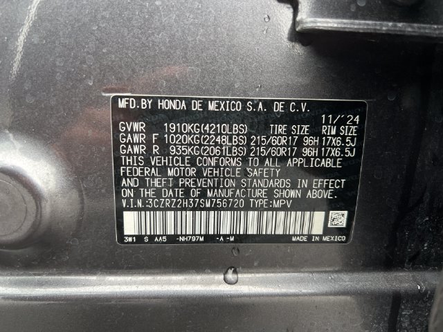 Used 2025 Honda HR-V LX image 16