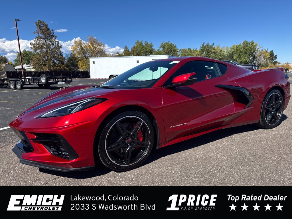Used 2021 Chevrolet Corvette Stingray Preferred Cpe w/ Z51 Performance Package