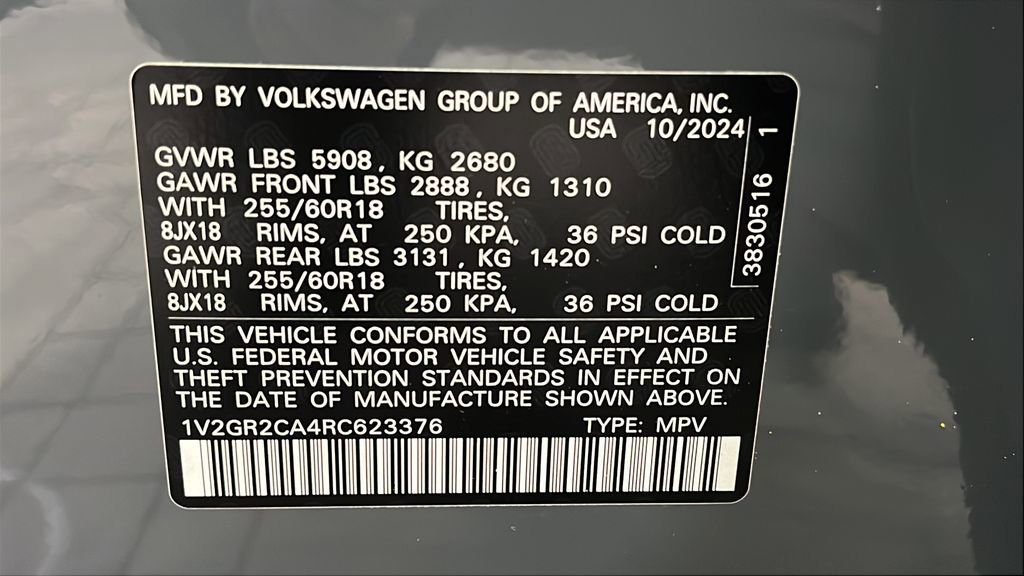 Used 2024 Volkswagen Atlas Peak Edition SEL image 42