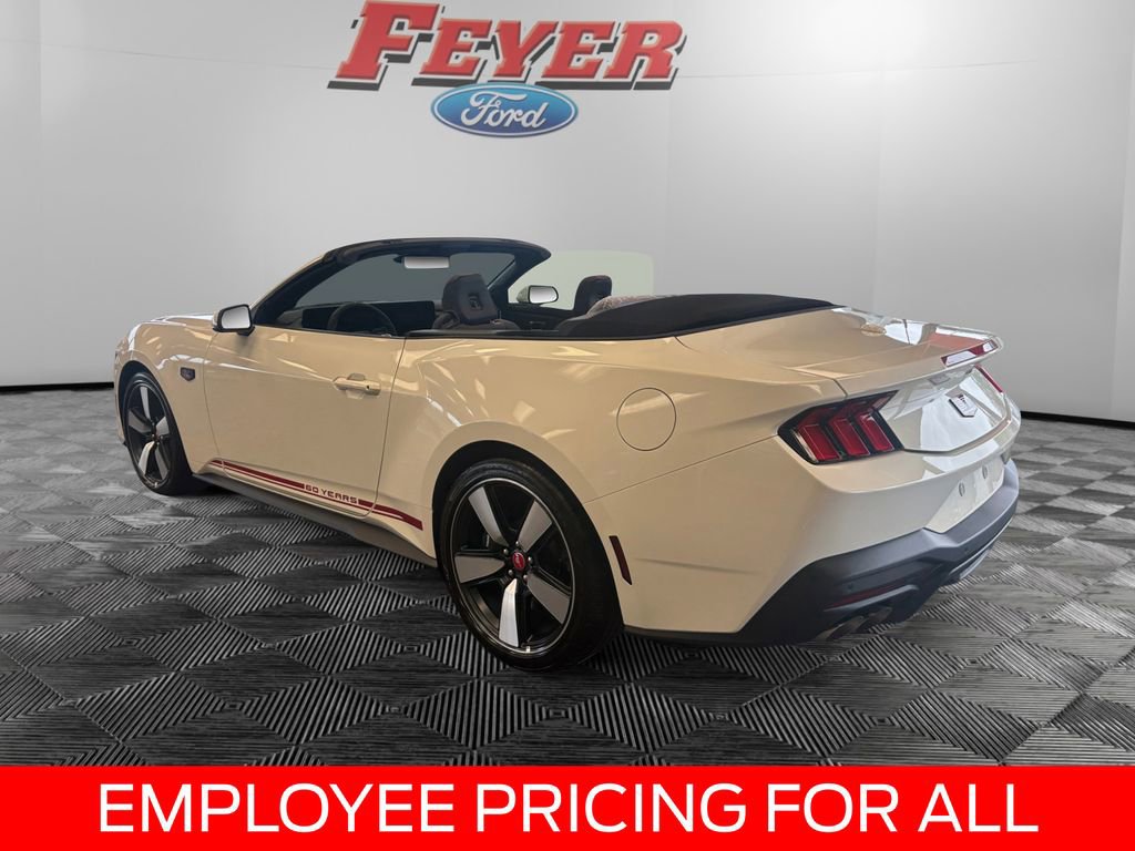 New 2025 Ford Mustang GT Premium w/ 60th Anniversary Package RWD image 3