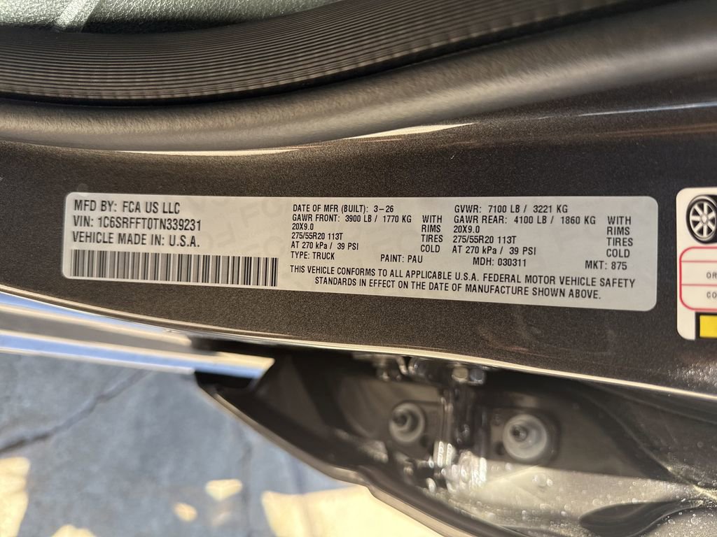 New 2026 RAM 1500 4x4 Crew Cab image 29