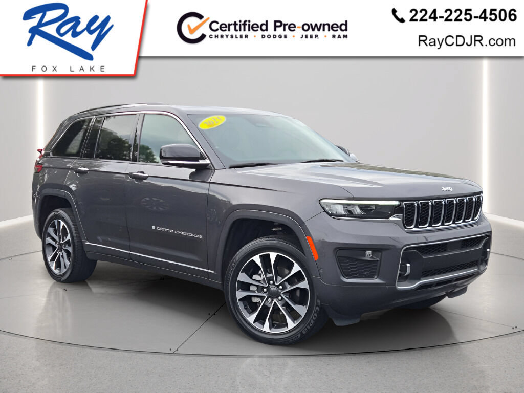 Certified 2023 Jeep Grand Cherokee Overland AWD/4WD image 1