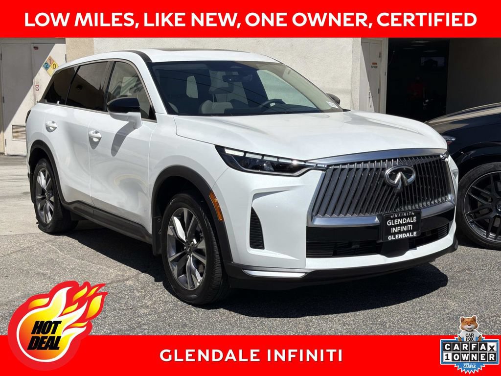 Certified 2026 INFINITI QX60 Pure w/ Cargo Package