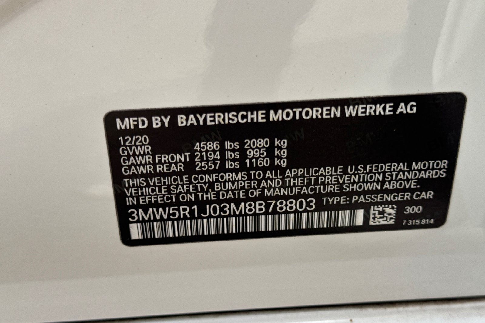 Used 2021 BMW 330i Sedan w/ M Sport Package RWD image 38
