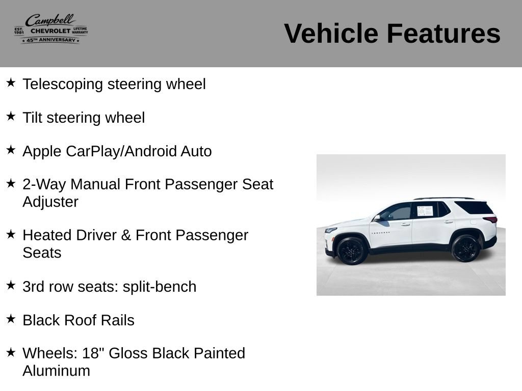 Used 2023 Chevrolet Traverse LT FWD image 26