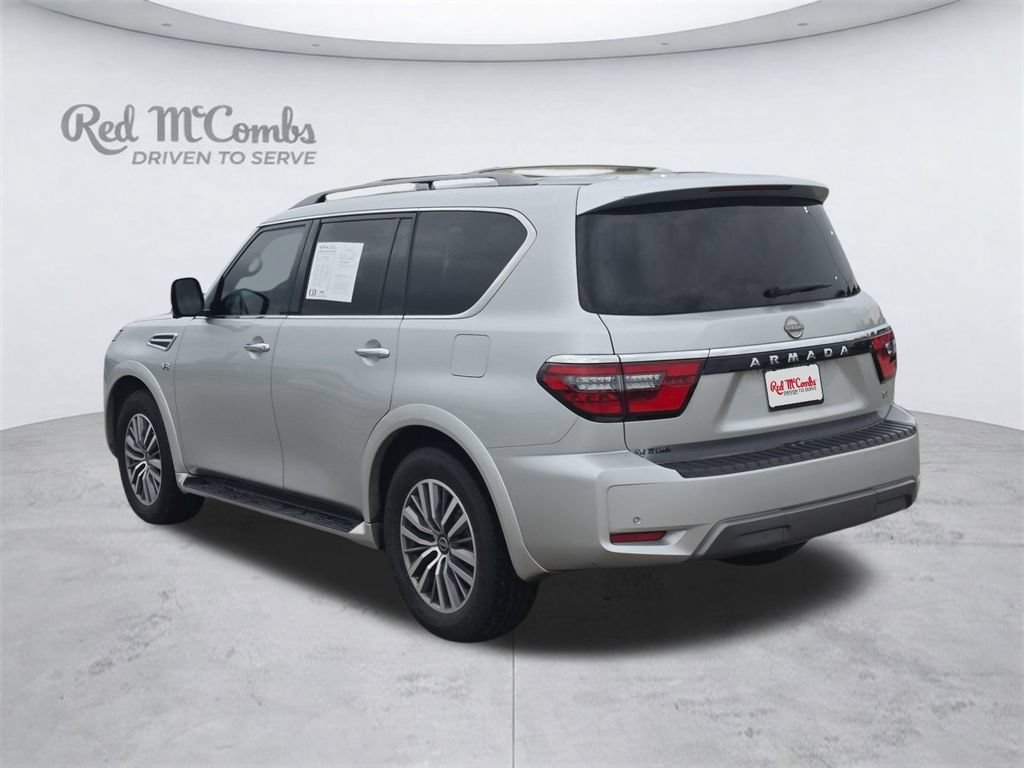 Used 2021 Nissan Armada SL w/ Captain's Chairs Package RWD image 4