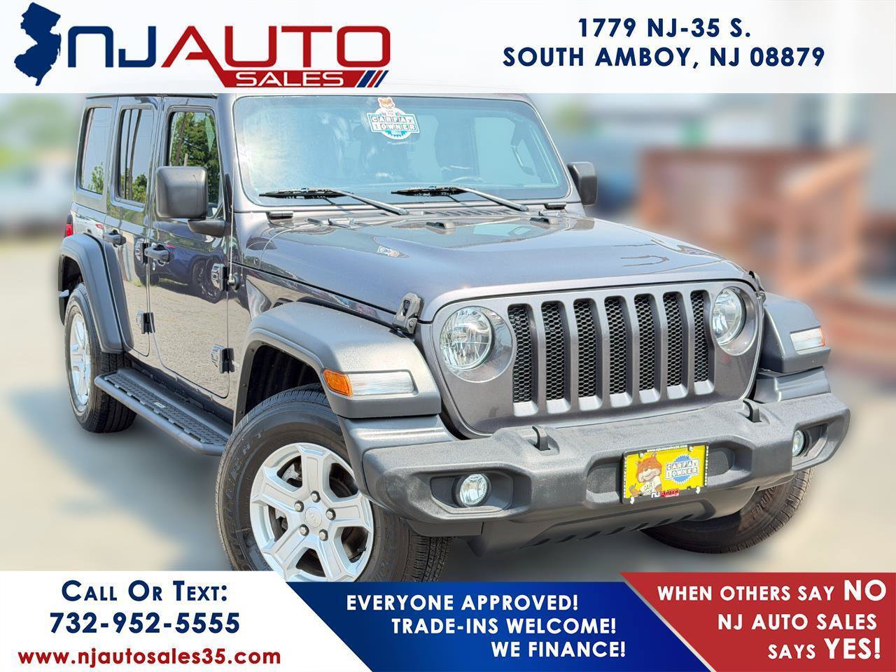 Used 2018 Jeep Wrangler Unlimited Sport S AWD/4WD image 1