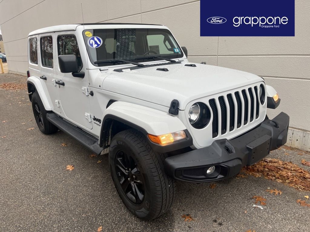Used 2021 Jeep Wrangler Unlimited Sahara image 1