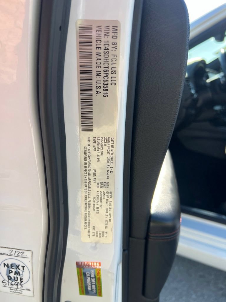 Certified 2023 Dodge Durango R/T RWD image 40
