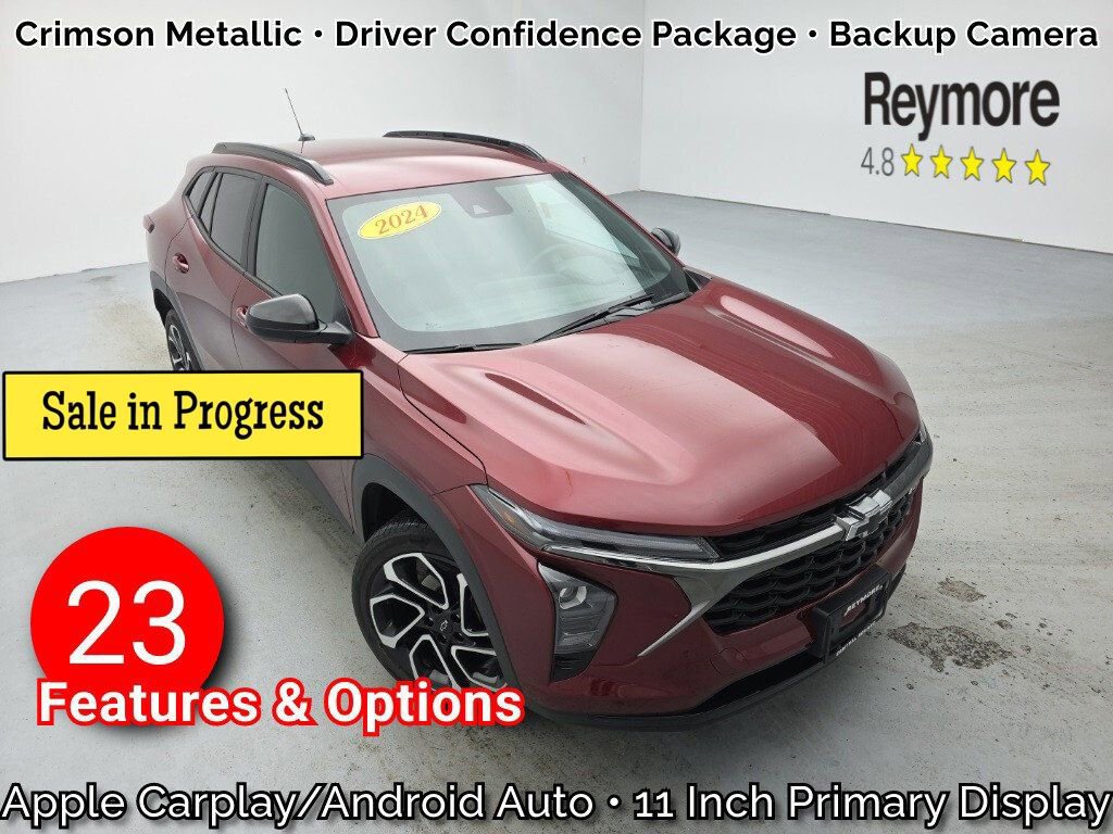 Used 2024 Chevrolet Trax RS w/ Driver Confidence Package