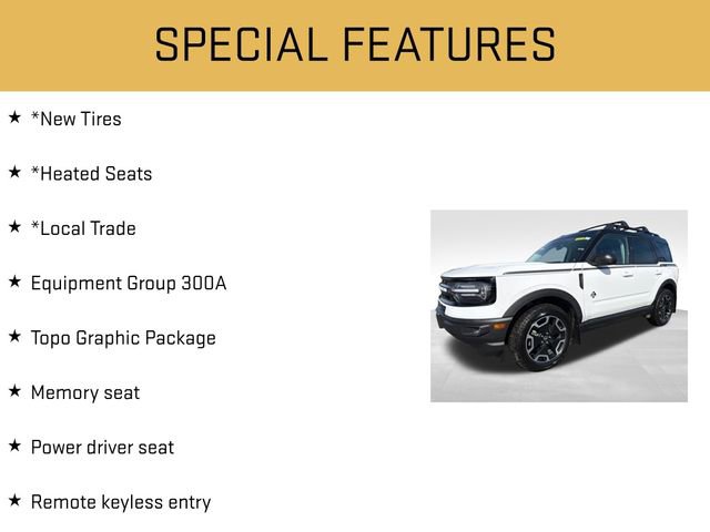 Used 2023 Ford Bronco Sport Outer Banks w/ Topo Graphic Package image 6