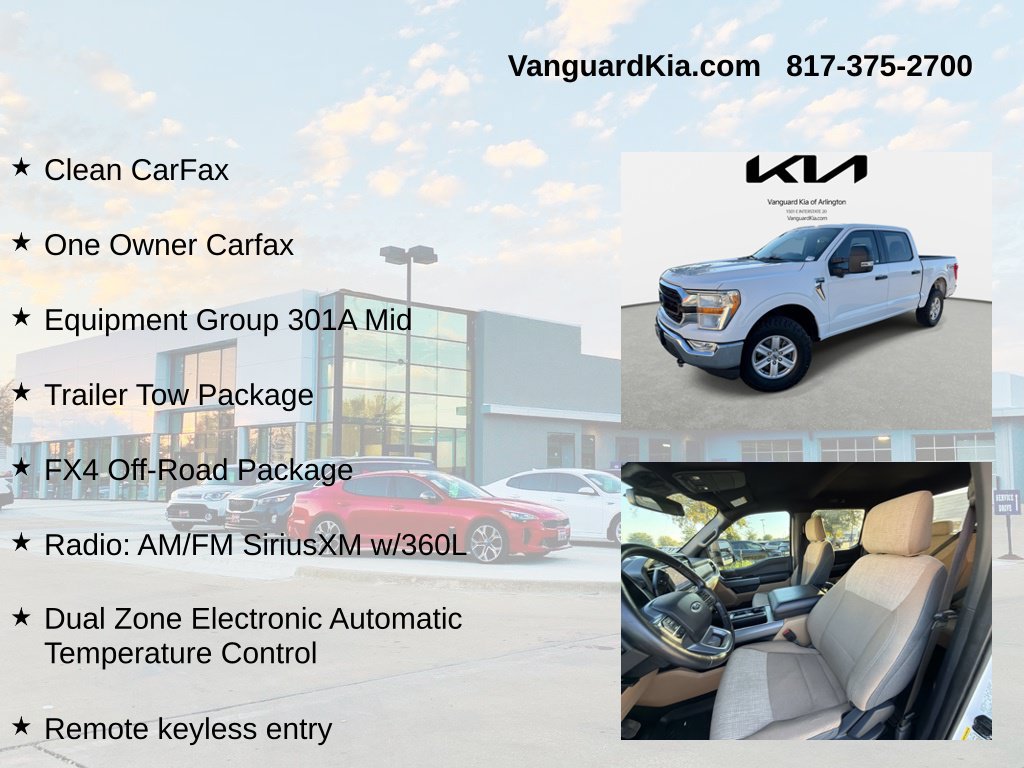 Used 2022 Ford F150 XLT w/ Equipment Group 301A Mid AWD/4WD image 6