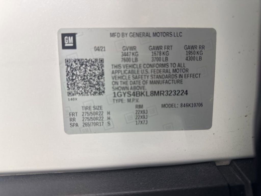 Used 2021 Cadillac Escalade Premium Luxury w/ Performance Package image 11