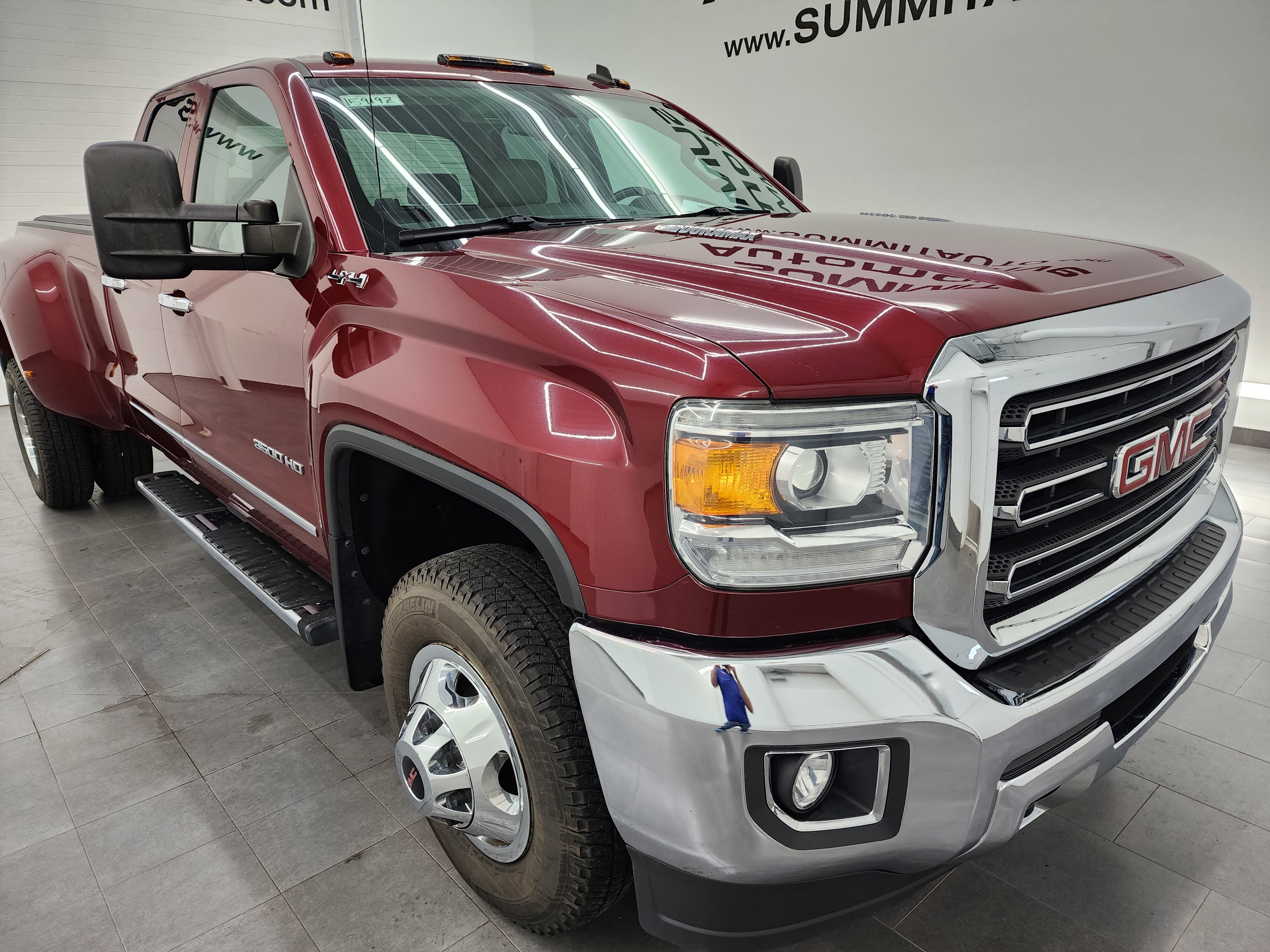 Used 2015 GMC Sierra 3500 SLT w/ Snow Plow Prep Package image 2