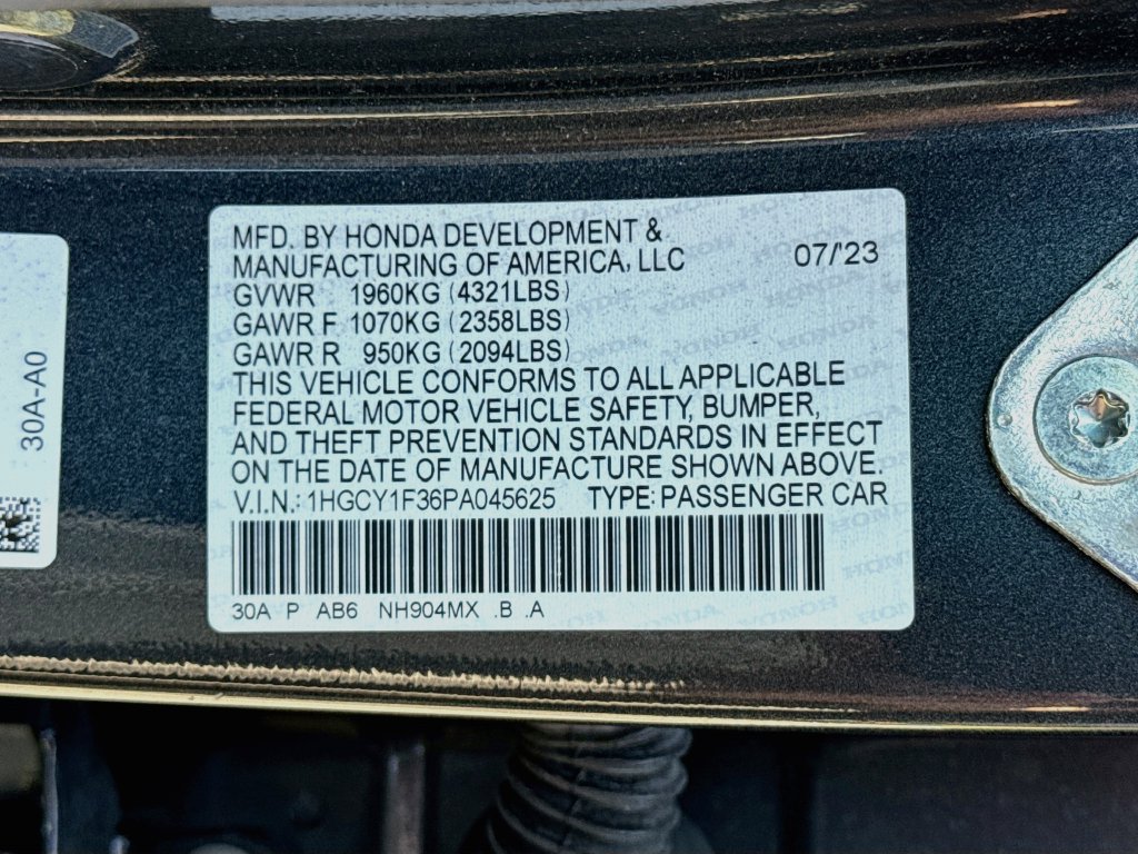 Used 2023 Honda Accord EX image 33