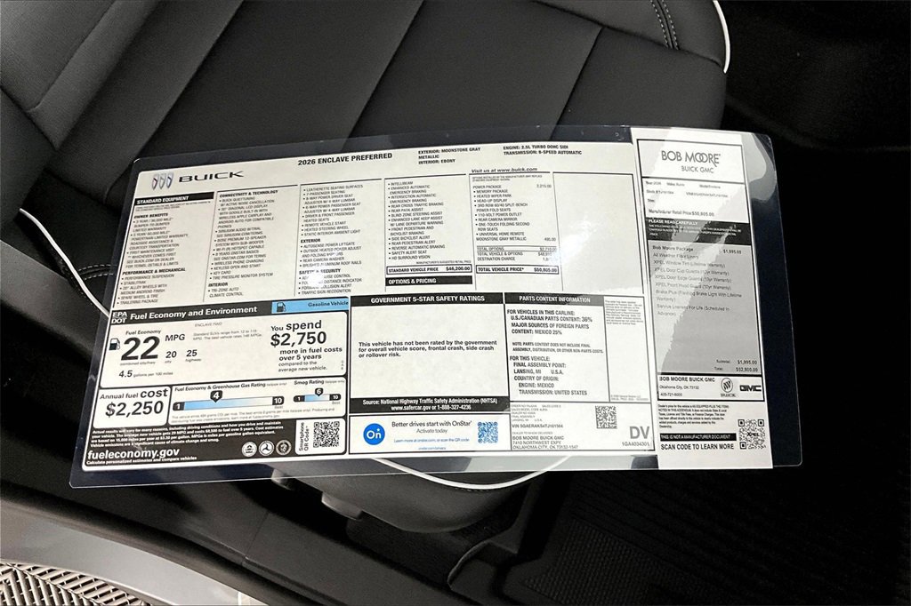New 2026 Buick Enclave Preferred w/ Power Package image 13