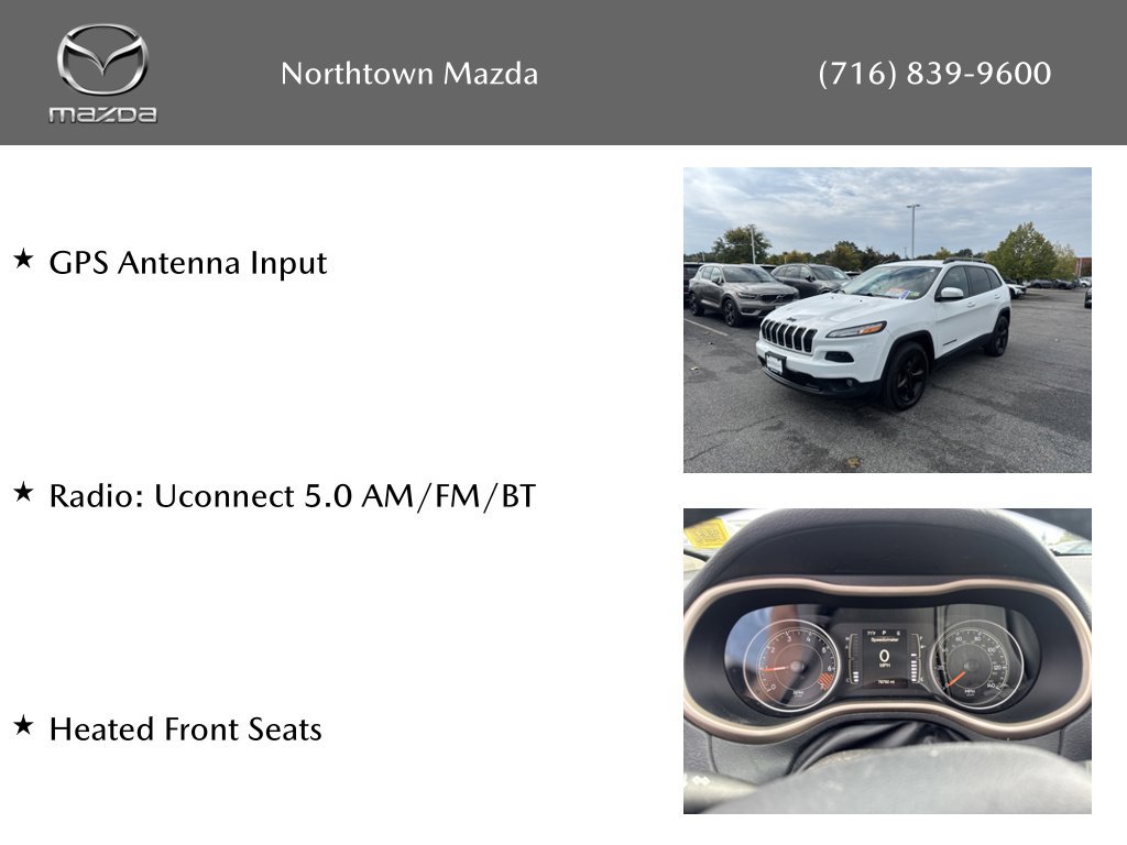 Used 2015 Jeep Cherokee Latitude w/ Cold Weather Group AWD/4WD image 2