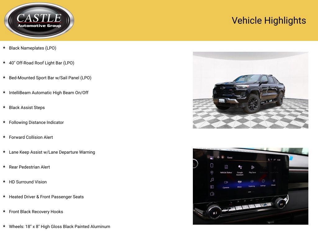 New 2025 Chevrolet Colorado Z71 w/ Midnight Edition image 8