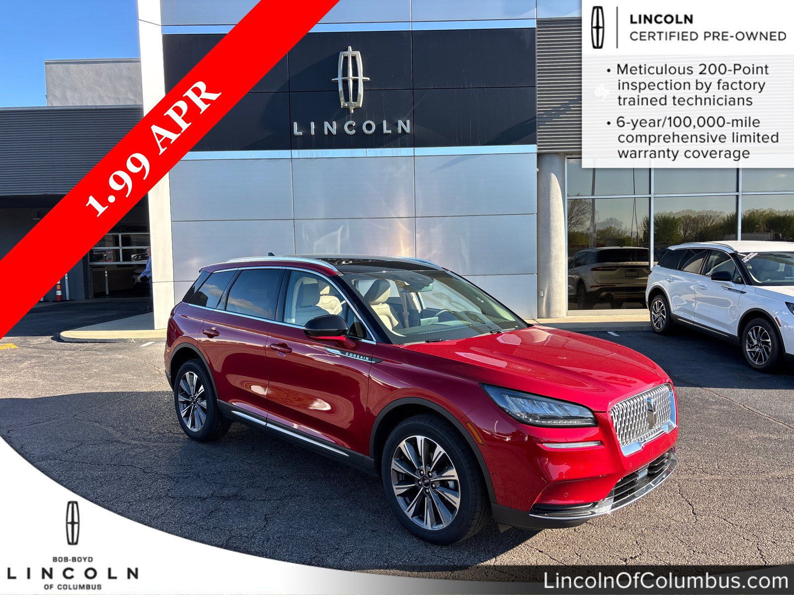 Certified 2022 Lincoln Corsair Reserve w/ Equipment Group 201A
