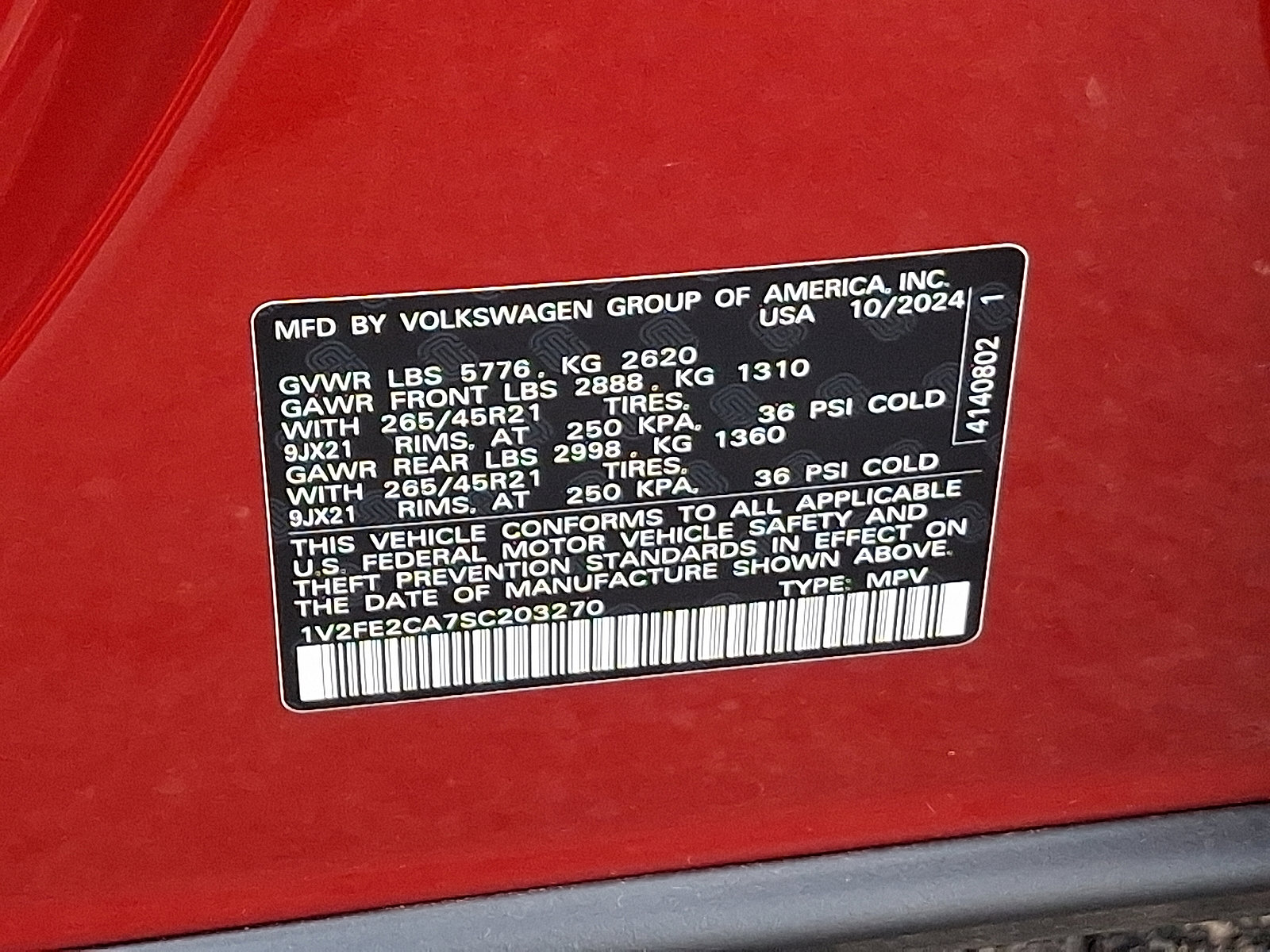 Used 2025 Volkswagen Atlas Cross Sport SEL Premium R-Line image 26