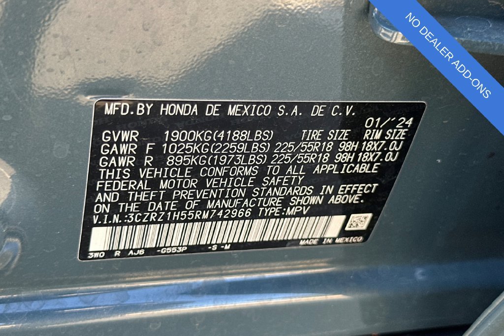 Used 2024 Honda HR-V Sport image 30