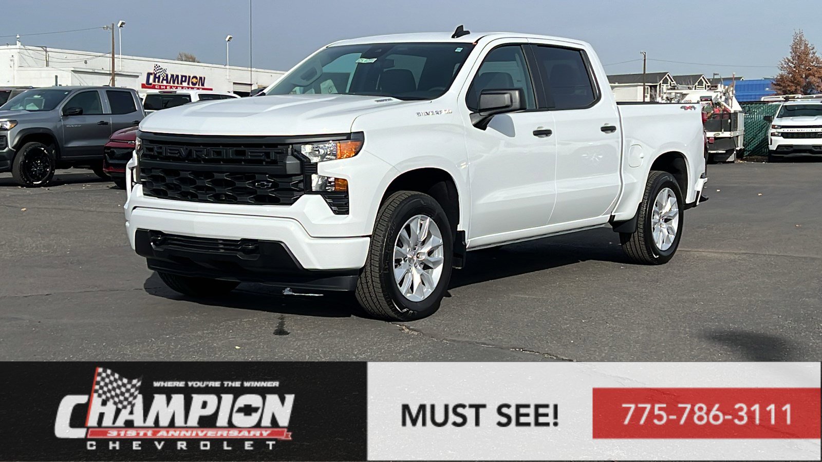 New 2025 Chevrolet Silverado 1500 Custom image 1