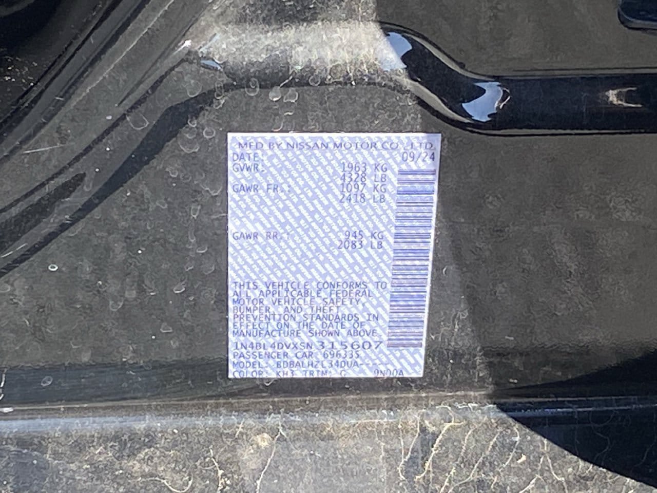Certified 2025 Nissan Altima 2.5 SV FWD image 12