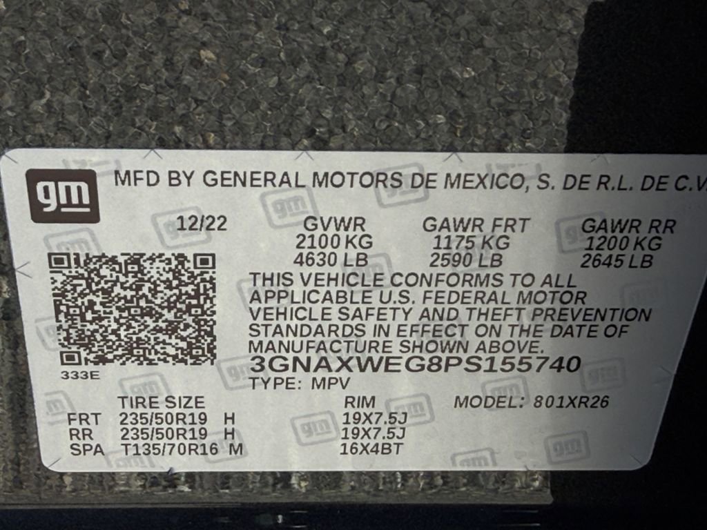 Used 2023 Chevrolet Equinox RS AWD/4WD image 28