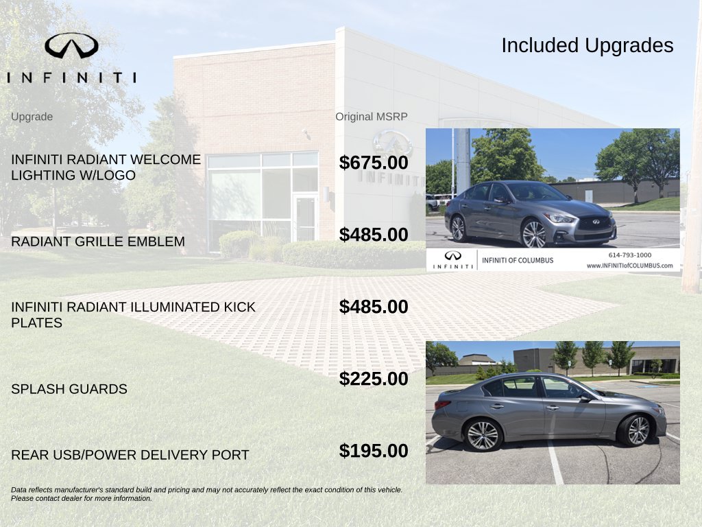 Used 2023 INFINITI Q50 Sensory AWD/4WD image 6