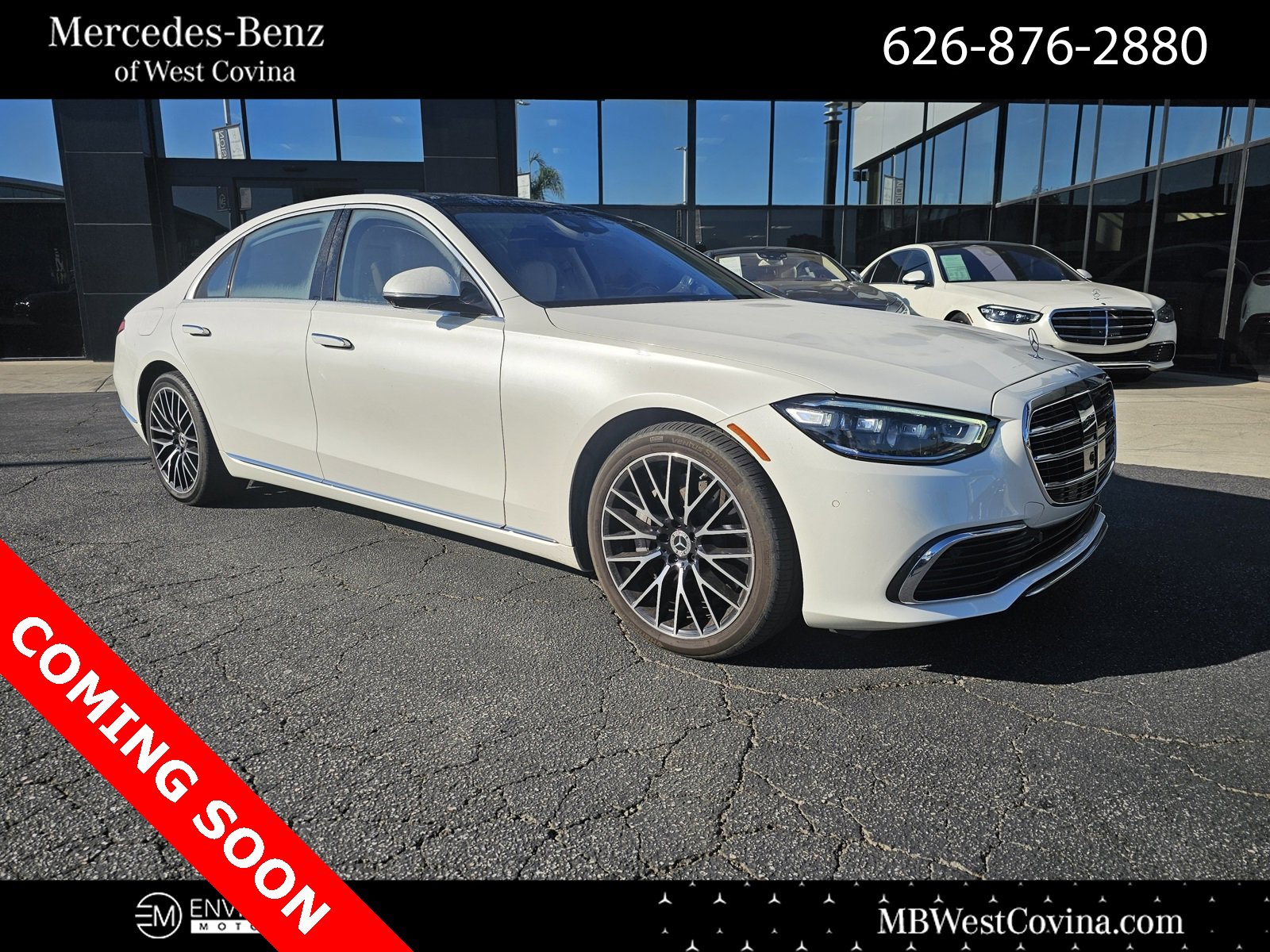 Certified 2021 Mercedes-Benz S 580 4MATIC Sedan