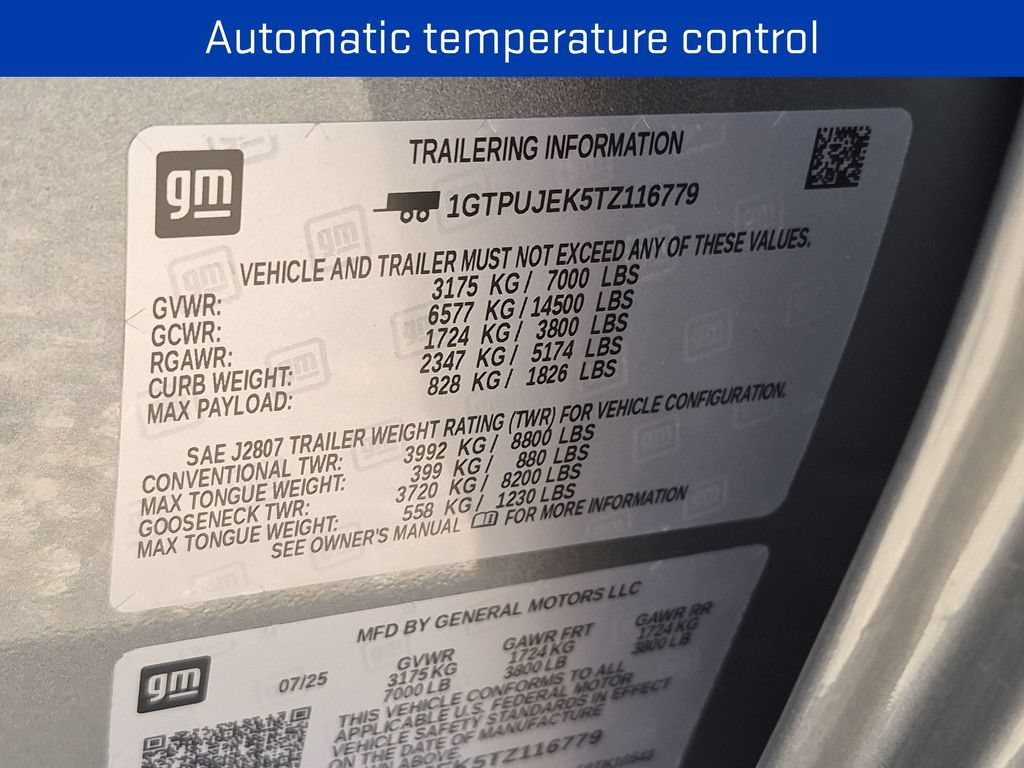 Certified 2026 GMC Sierra 1500 Elevation AWD/4WD image 13