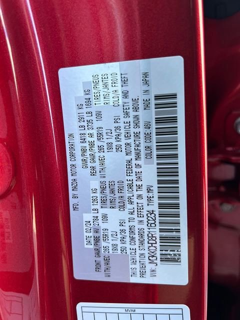 Used 2024 MAZDA CX-90 3.3 Turbo w/ Preferred Plus image 33