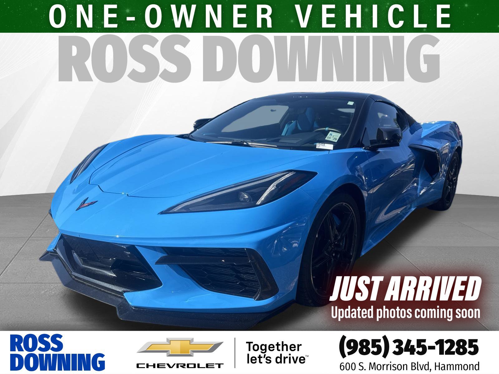 Used 2021 Chevrolet Corvette Stingray Premium Cpe w/ Z51 Performance Package
