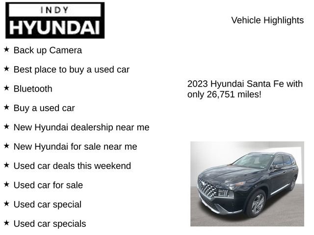 Used 2023 Hyundai Santa Fe SEL w/ Premium Package AWD/4WD image 7