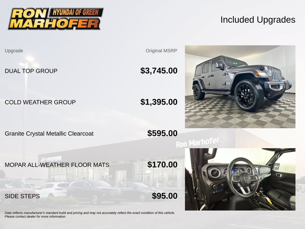 Used 2023 Jeep Wrangler Unlimited Sahara w/ Dual Top Group AWD/4WD image 6