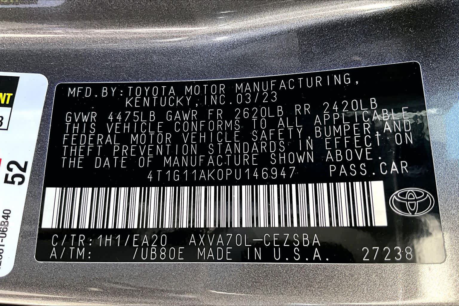 Used 2023 Toyota Camry SE FWD image 36