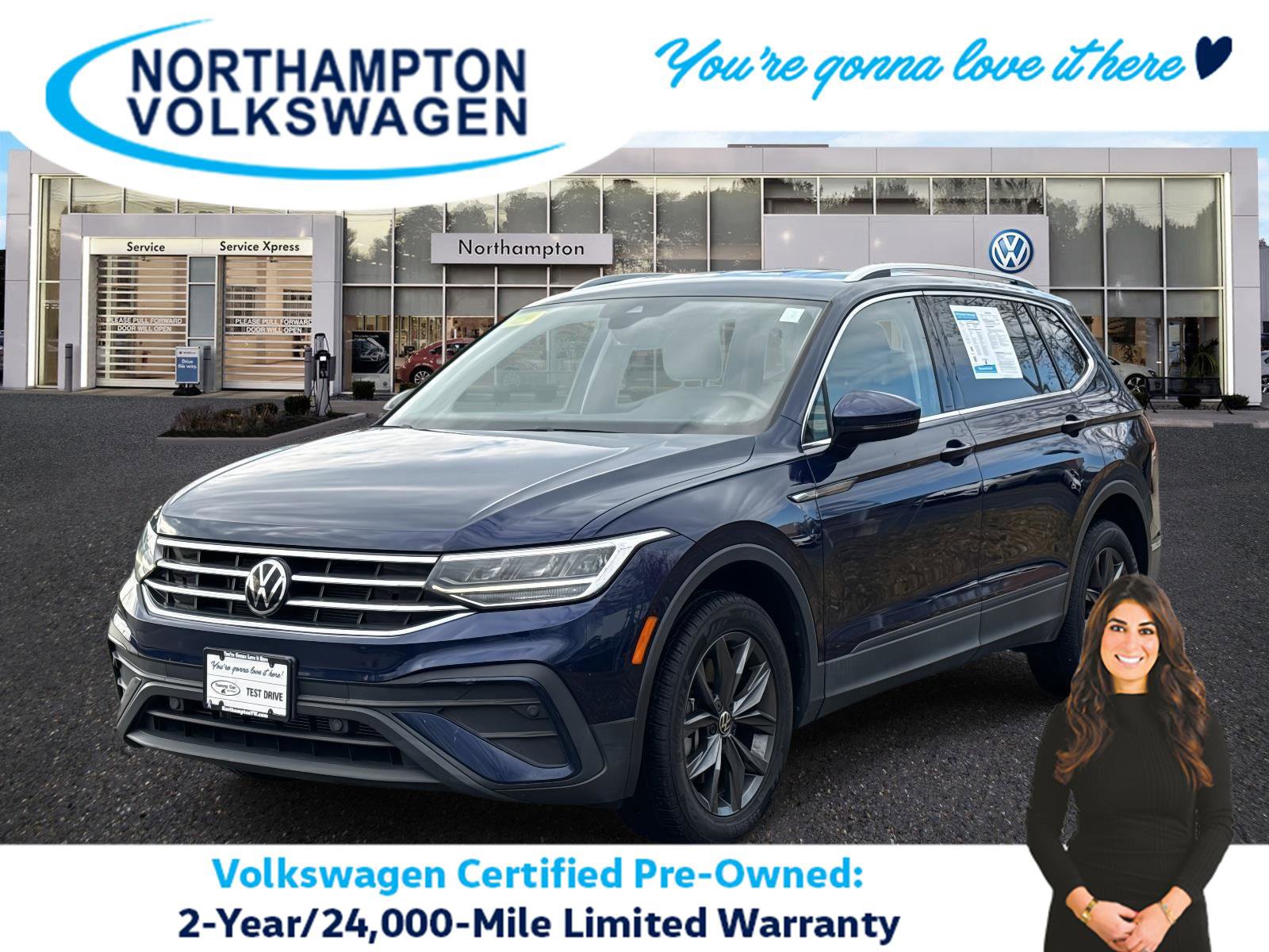 Certified 2022 Volkswagen Tiguan SE image 1