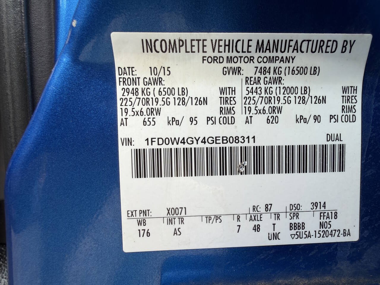 Used 2016 Ford F450 XL w/ Snow Plow Prep Package RWD image 26