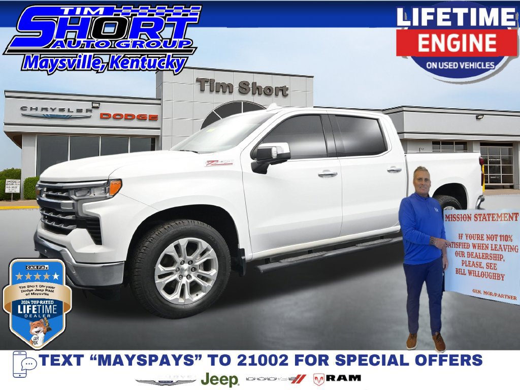 Used 2023 Chevrolet Silverado 1500 LTZ w/ LTZ Convenience Package II AWD/4WD 360° Tour