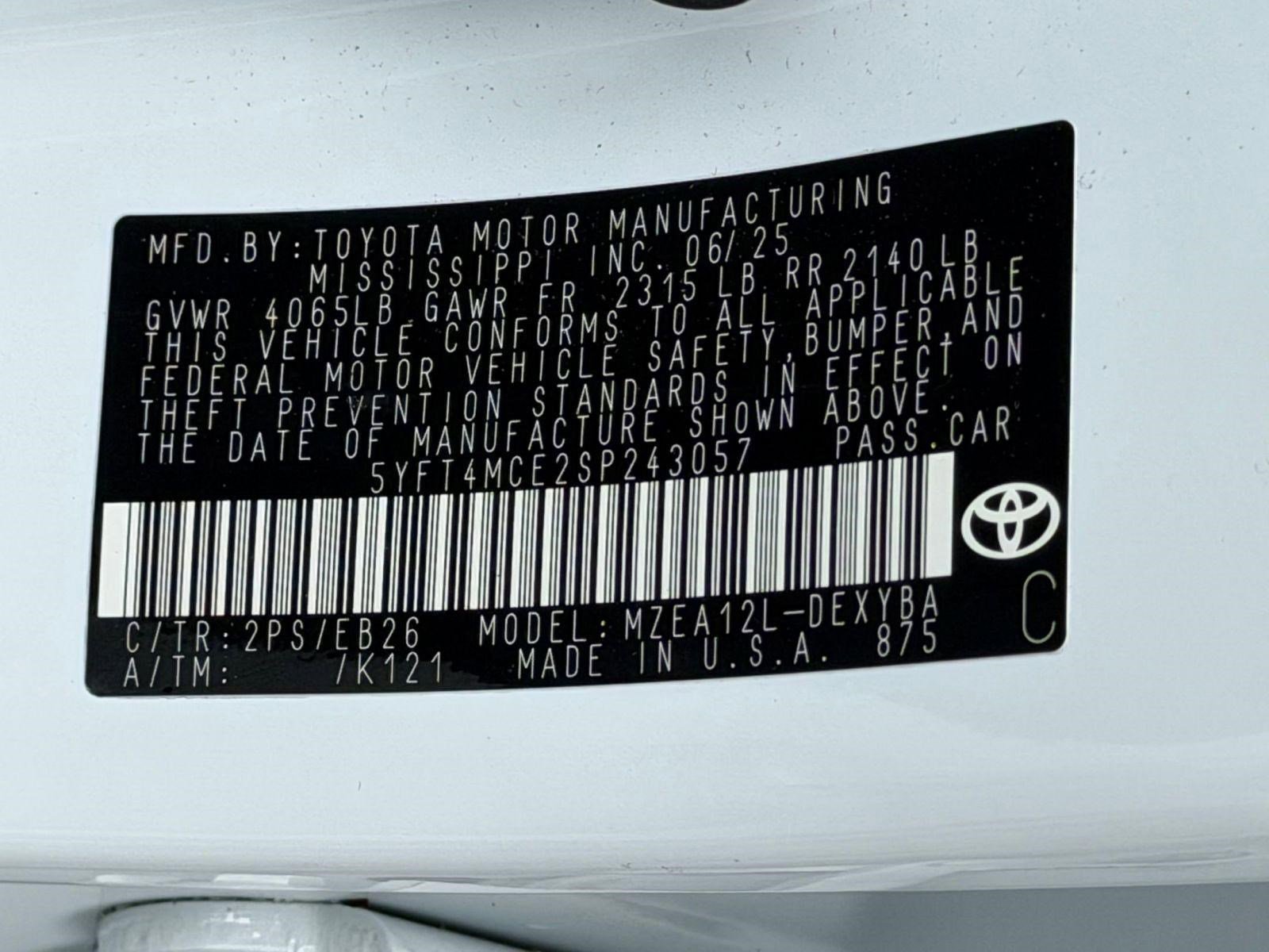 Used 2025 Toyota Corolla XSE FWD image 21