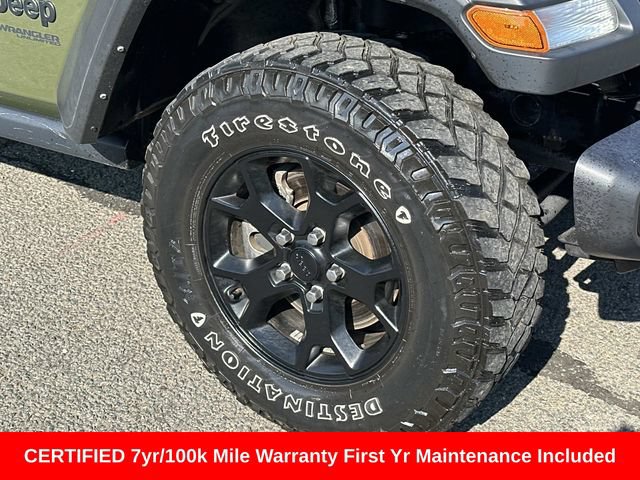 Certified 2022 Jeep Wrangler Unlimited Sport AWD/4WD image 8