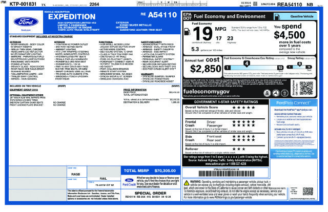 Used 2024 Ford Expedition Limited RWD image 21